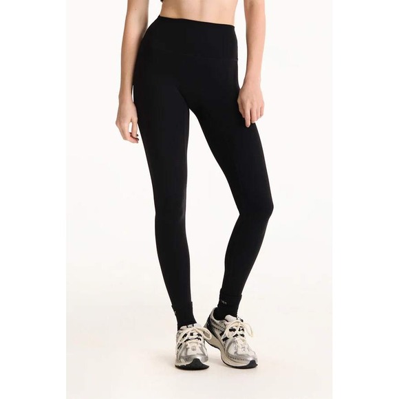 SET Active Pants - SET ACTIVE Sportbody Seamless High Rise Leggings Black Onyx Womens S Compression